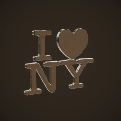 I love New York logo. simple geometry, smooth edges.