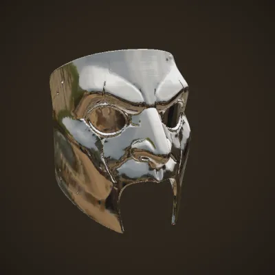 Adult human standing upright. smooth edges, complex geometry, character, symmetric geometry.