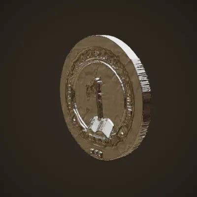 College of Forestry and Environmental Studies logo. sharp edges, smooth edges, simple geometry.