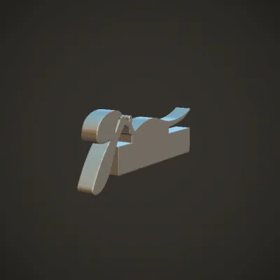 Elegant Gina Rocha signature logo. smooth edges, simple geometry.