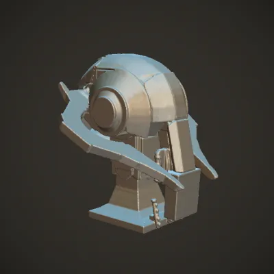 futuristic sci-fi spaceship, top-down view. sharp edges, complex geometry, game-ready, symmetric geometry.