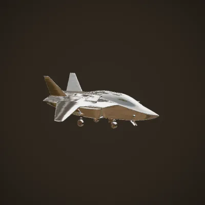 modern stealth fighter jet aircraft. sharp edges, complex geometry, game-ready, symmetric geometry.