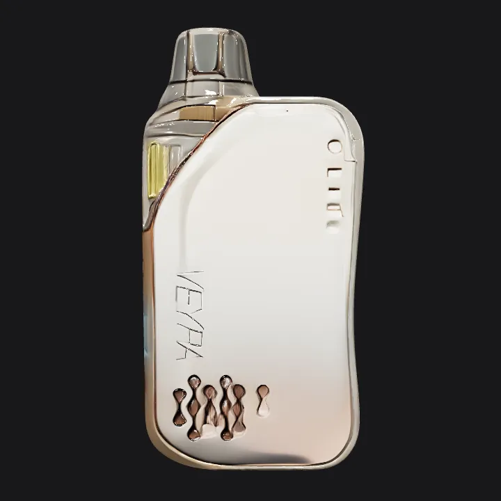 Modern electronic vape device. smooth edges, simple geometry, game-ready, symmetric geometry.