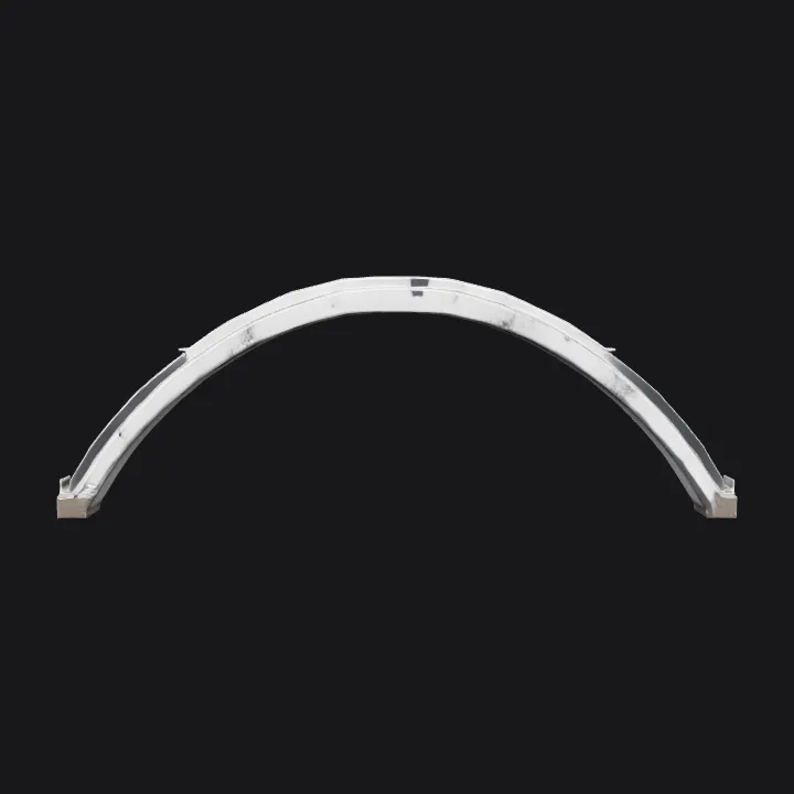 simple arch structure. smooth edges, simple geometry, symmetric geometry.