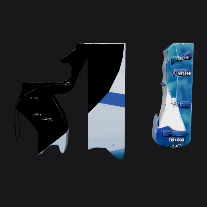 Weather map of Korea and Japan. complex geometry, smooth edges.