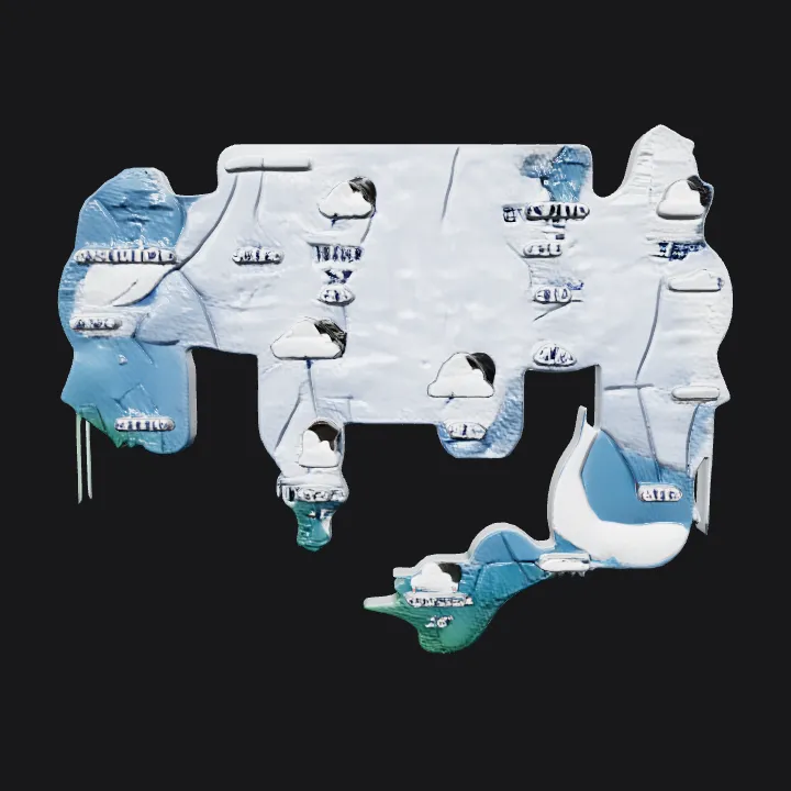Weather forecast map of Japanese cities. simple geometry, complex geometry.