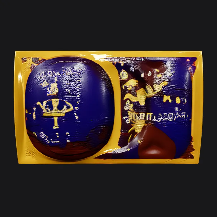 Flag of Brazil. sharp edges, simple geometry.