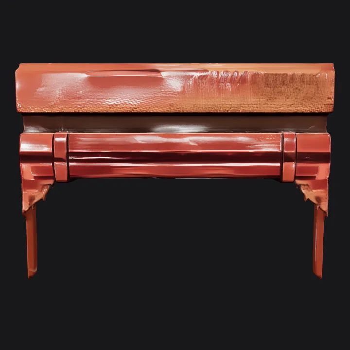 Wooden decorative mantelpiece. sharp edges, simple geometry, symmetric geometry.