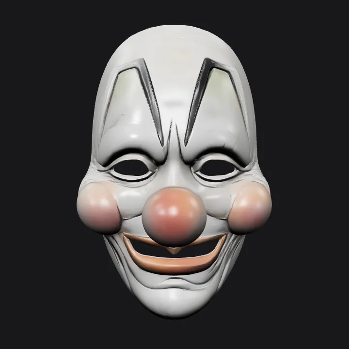 Person wearing a Roman helmet. smooth edges, complex geometry, character.