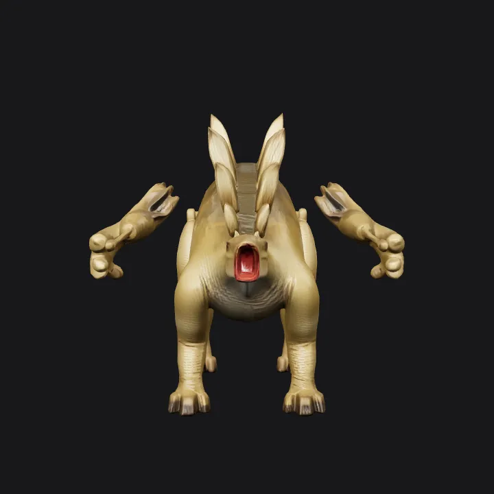 Large humanoid combat mech suit. sharp edges, complex geometry, game-ready, character, symmetric geometry.